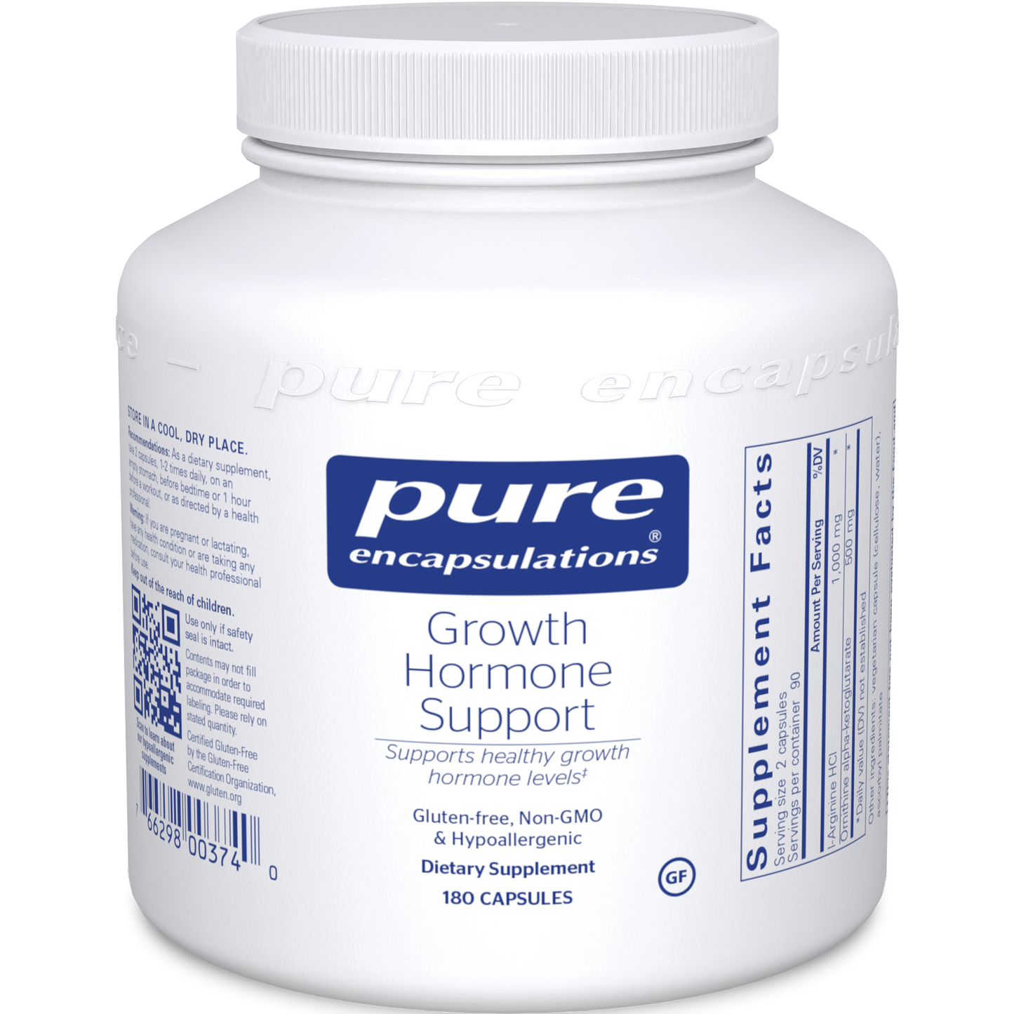 Pure Encapsulations Growth Hormone Support