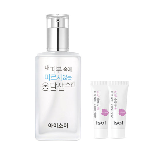 Isoi Ongdalsaem Skin 130ml   Moisturizing Foam 7ml x 2p, 1 set