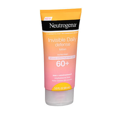 Neutrogena, Neutrogena Invisible Daily Defense Lotion SPF 60+, 3 Oz
