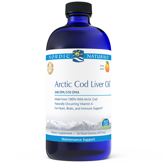 Nordic Naturals Arctic Cod Liver Oil Orange 16 oz