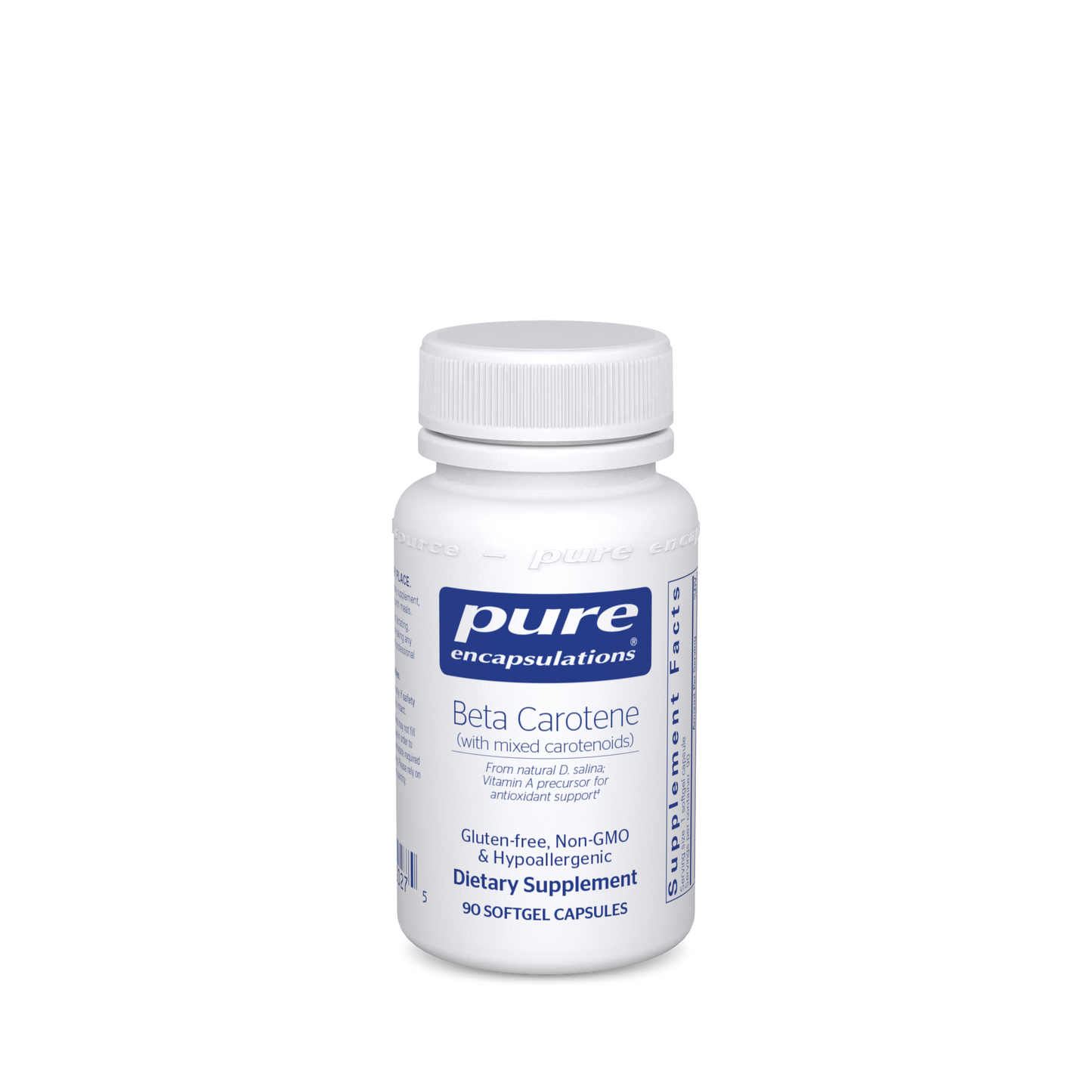 Pure Encapsulations Beta Carotene 25000 IU