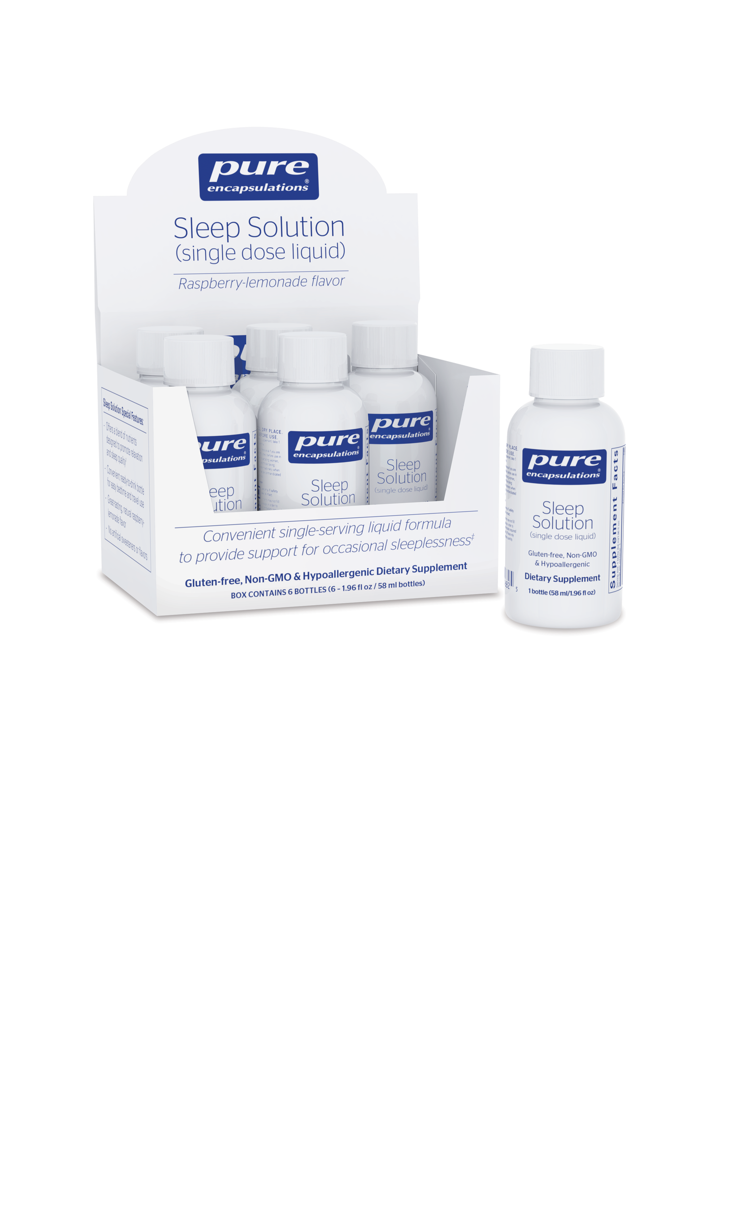 Pure Encapsulations Sleep Solution Box 6 bottles