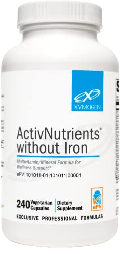 XYMOGEN ActivNutrients Without Iron 240 Capsules