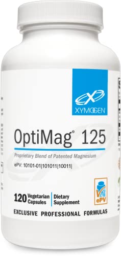 XYMOGEN OptiMag 125 Magnesium Chelate 120 Capsules
