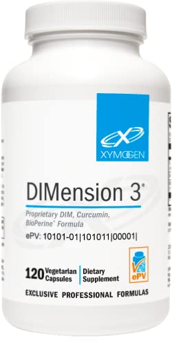 XYMOGEN Dimension 3 - Diindolylmethane DIM 120 Capsules