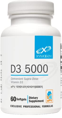 XYMOGEN D3 5000  (125 mcg) 60 Softgels