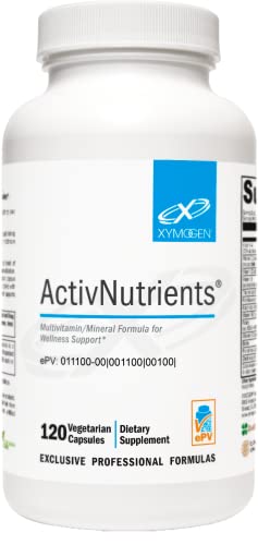 XYMOGEN ActivNutrients with Iron and Copper 120 Capsules