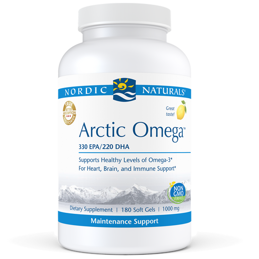 Nordic Naturals Arctic Omega Lemon 1000 mg 180 gels