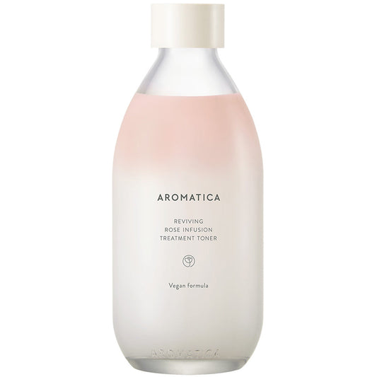 AROMATICA REVIVING ROSE INFUSION TREATMENT TONER, 200ml, 1EA