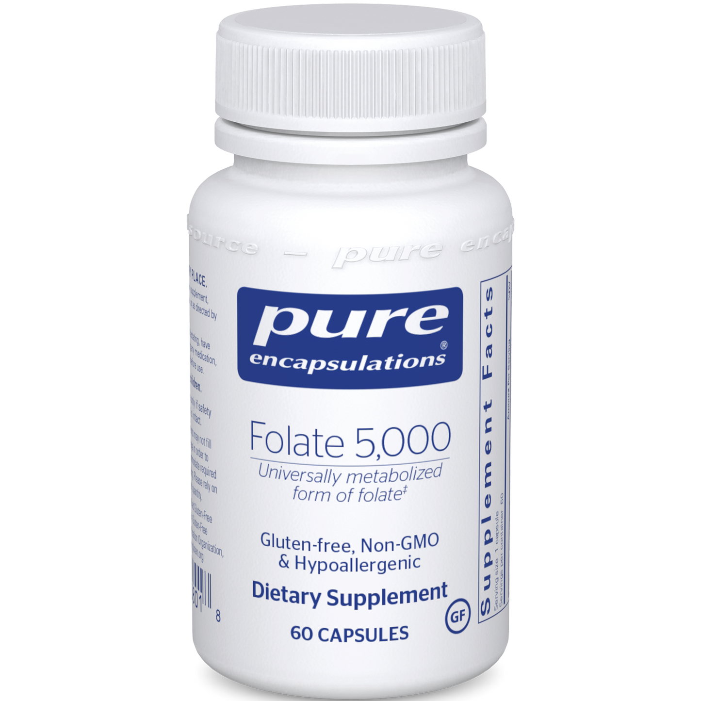 Pure Encapsulations Folate 5,000 60 caps