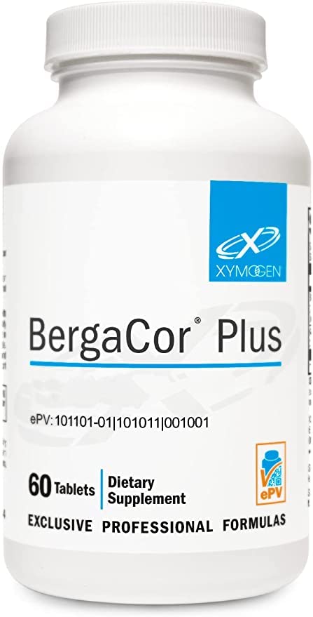 XYMOGEN BergaCor Plus 60 Tablets