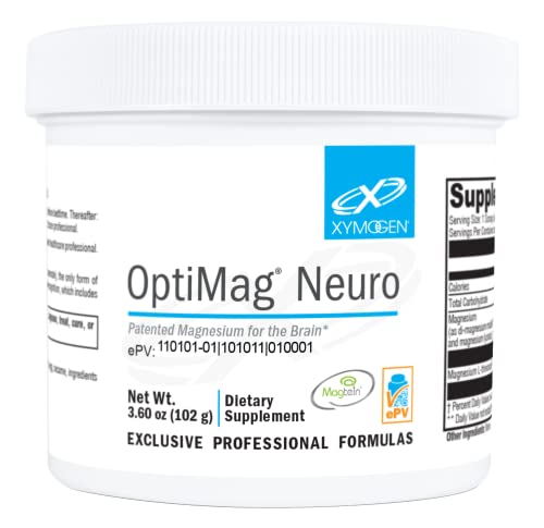 XYMOGEN OptiMag Neuro Magnesium Powder Unflavored 60 Servings