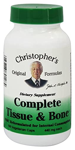 Dr. Christopher Complete Tissue and Bone Formula 100 VCaps 440 MG Each