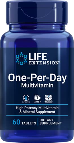 Life Extension One-Per-Day Multivitamin 60 Tablets