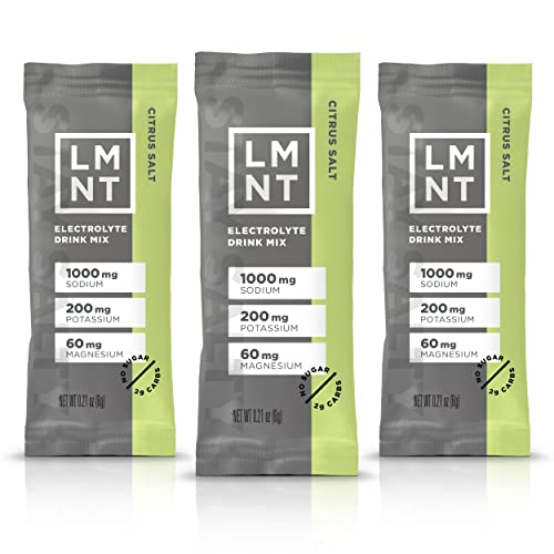 LMNT Zero-Sugar Electrolytes Citrus Salt 30 Sticks
