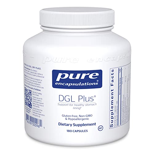 Pure Encapsulations DGL Plus 180 Capsules