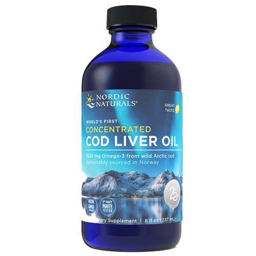 Nordic Naturals Conc Arctic Cod Liver Oil 8 fl oz
