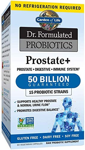 Garden of Life Dr. Formulated Probiotics Prostate+ 60 Vegetarian Capsules