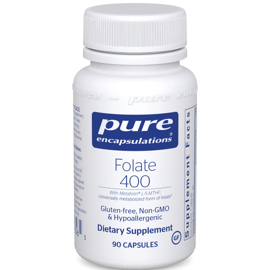 Pure Encapsulations Folate 400 mcg 90 vcaps
