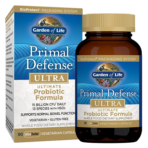 Garden of Life Primal Defense Ultra, Ultimate Probiotic Formula  90 Capsules