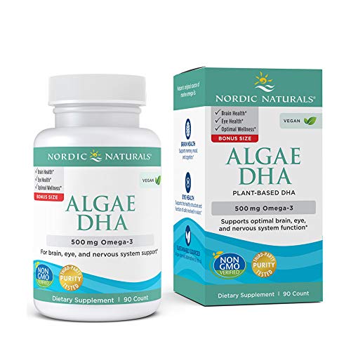 Nordic Naturals Algae DHA 90 Soft Gels 45 Servings