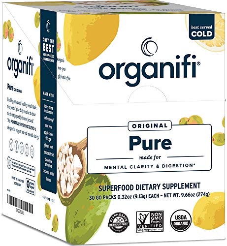 Organifi: Pure Smart Packs 30 Packets Mental Clarity Superfood
