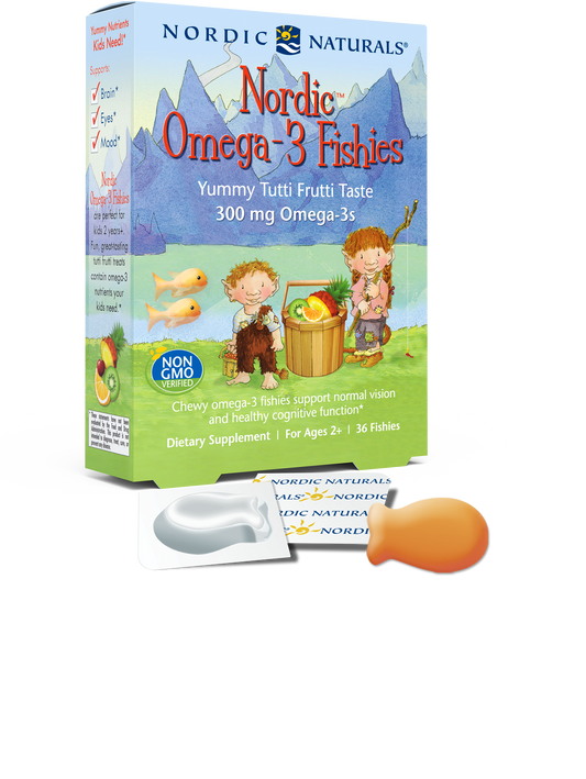 Nordic Naturals Nordic Omega-3 Fishies 36 Fishies