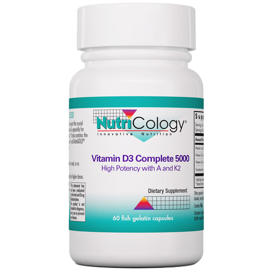 Nutricology Vitamin D3 Complete 5000 60 gelcaps