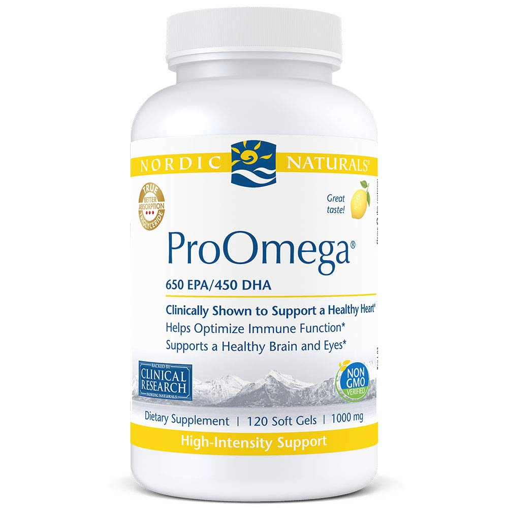 Nordic Naturals ProOmega 1280 mg Omega-3-120 Soft Gels