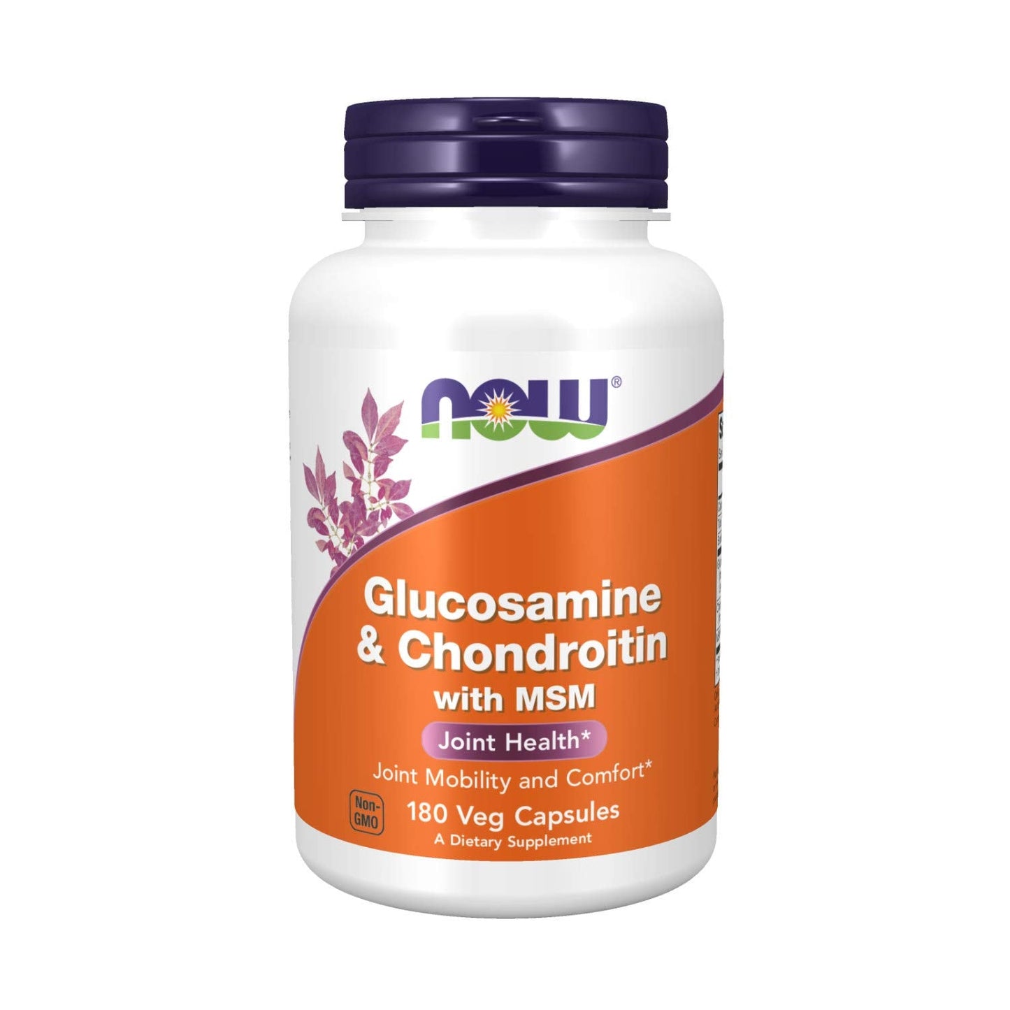 NOW Glucosamine & Chondroitin with MSM 180 Capsules