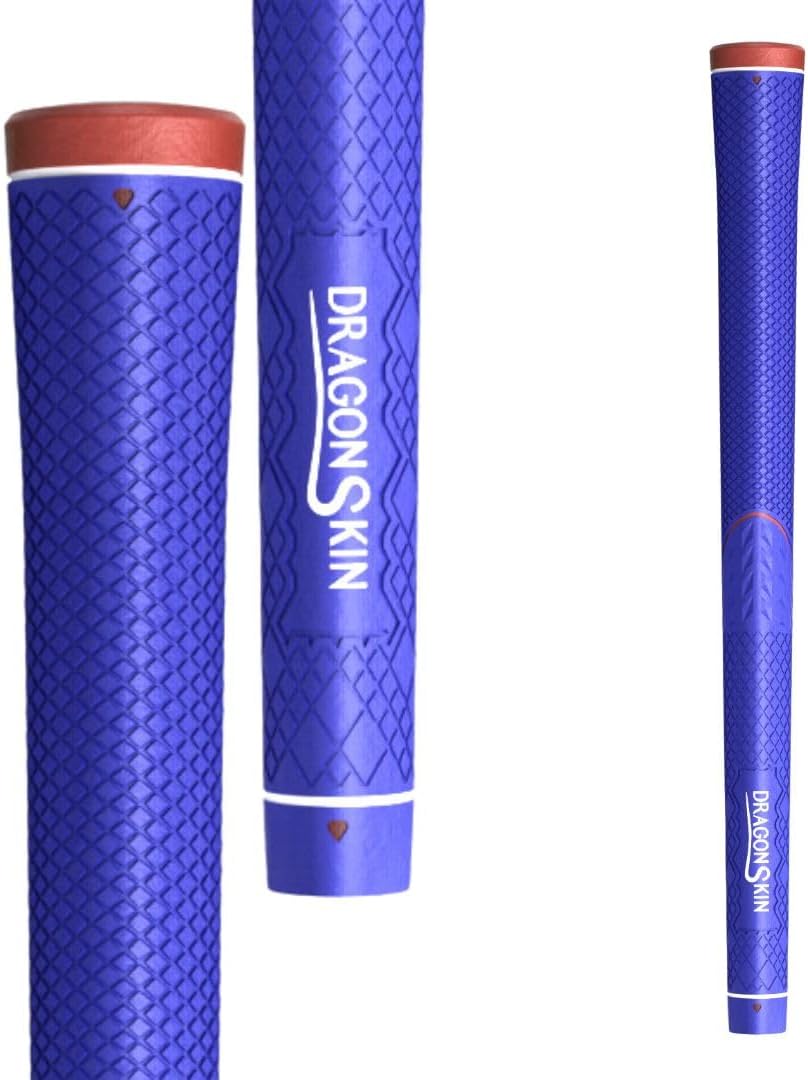 Dragon Golf Grip 3D Patented Advanced | Fire Golf Grips Firm: TPE Designed for Optimal Firmness and Enhanced Stability | All Weather Performance Perfect Golf Grip