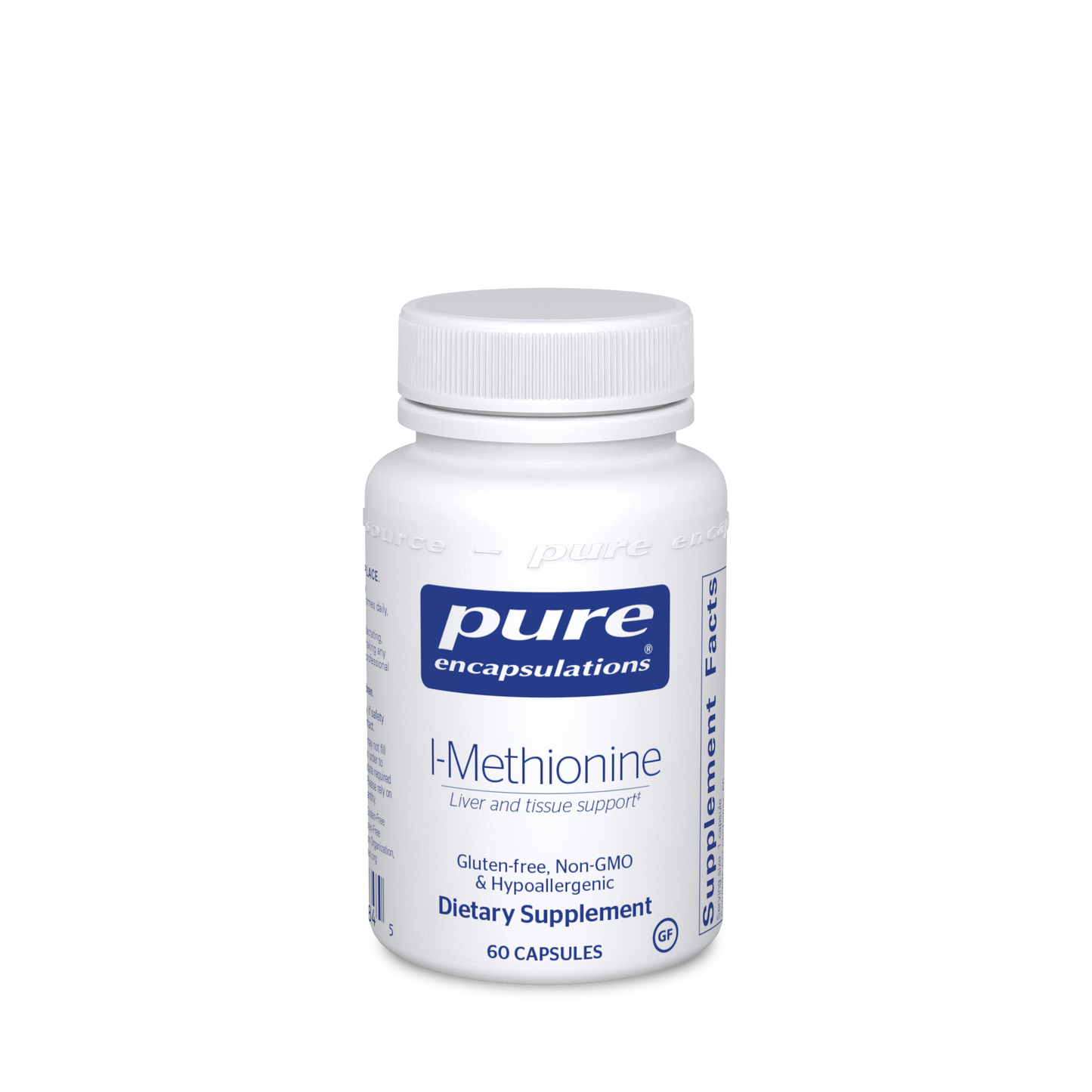 Pure Encapsulations L-Methionine 375 mg 60 caps