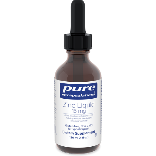 Pure Encapsulations Zinc Liquid 120 ml