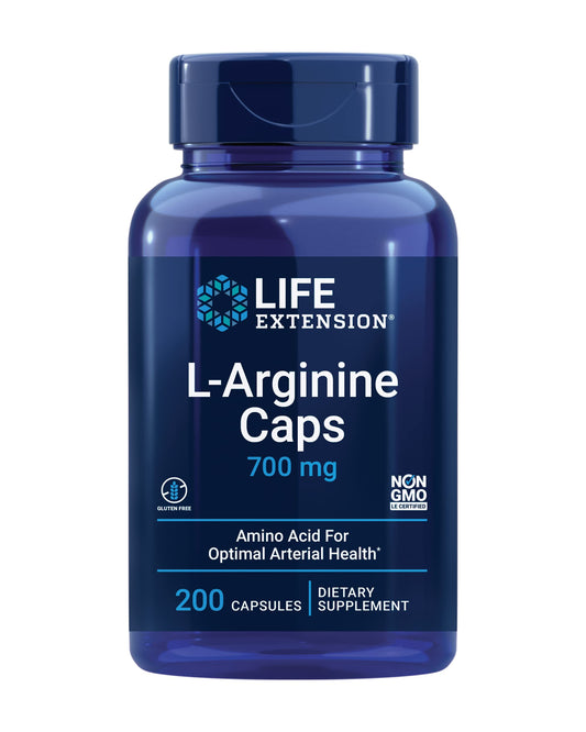 Life Extension L-Arginine Caps 200 Capsules