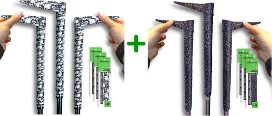 ALIEN PROS 6 Pack Skull & Magic Mix Golf Grip Wrapping Tapes - ReGrip in 1 Minute