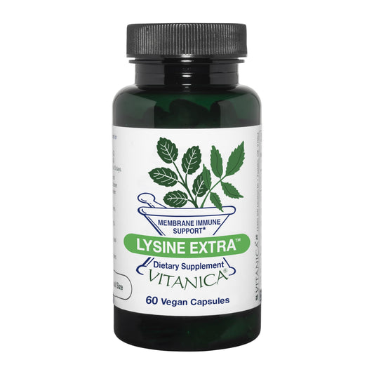 Vitanica Lysine Extra, Vegan 60 Capsules
