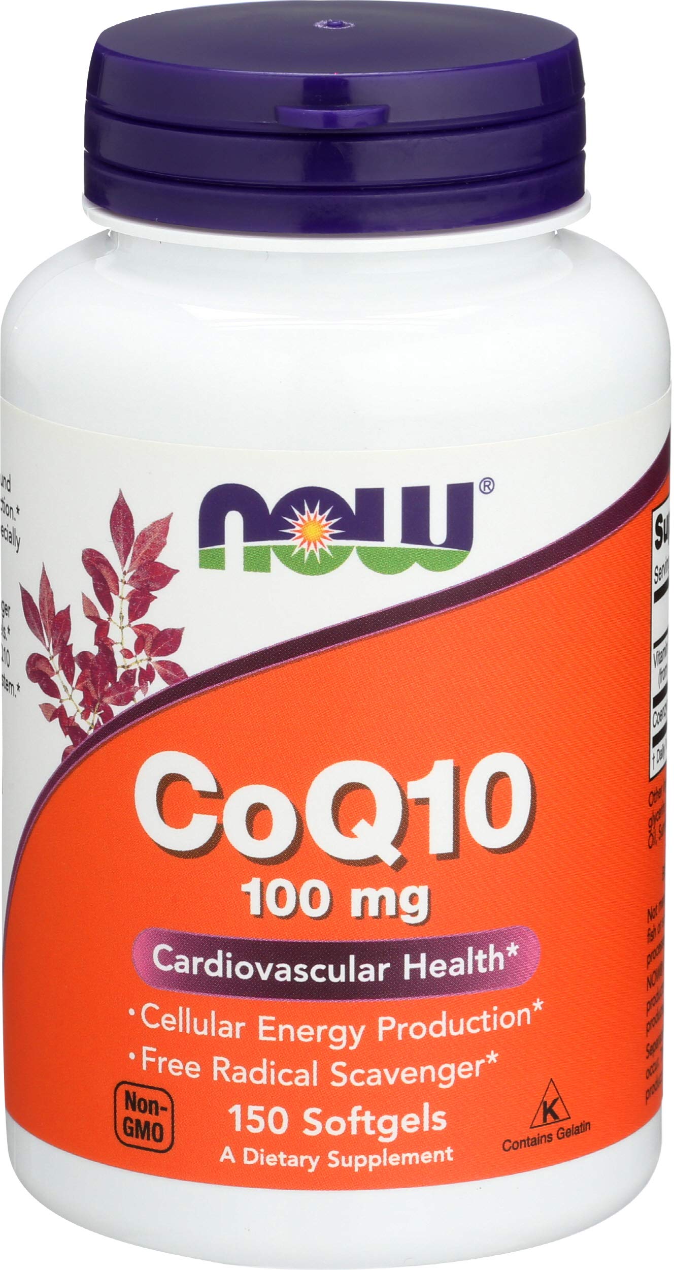 Now Foods, Coq10 100mg 150 Soft Gels