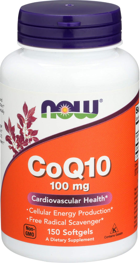 Now Foods, Coq10 100mg 150 Soft Gels