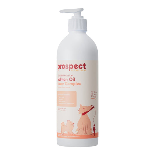 Prospect Pet Wellness Dog Premium Liquid Boost Salmon Oil 16oz,