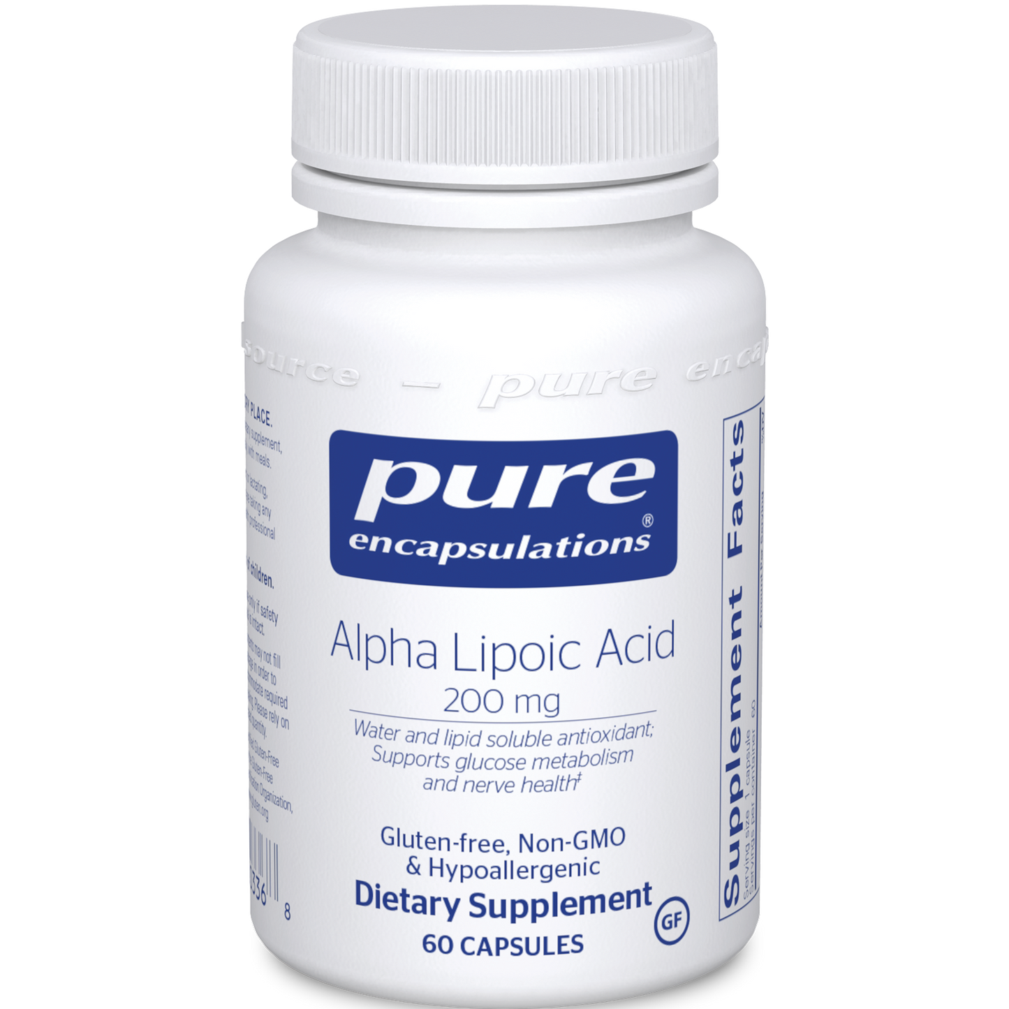 Pure Encapsulations Alpha Lipoic Acid 200 mg