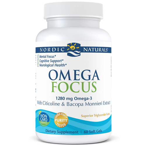 Nordic Naturals Omega Focus (NEW NAME FOCUS SUPPORT) 60 softgels