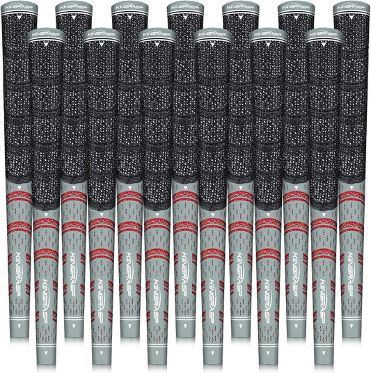 Innovative Golf Grip，13 Pack Midsize/Standard.sizeGolf Club Grips,Unique All-Weather Brushed Cotton Cords Golf Club Grips，Excellent Abrasion and Tear Resistance