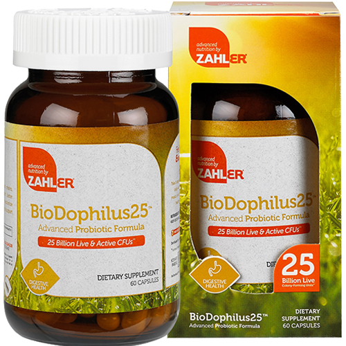 Advanced Nutrition by Zahler BioDophilus 25B 60 caps