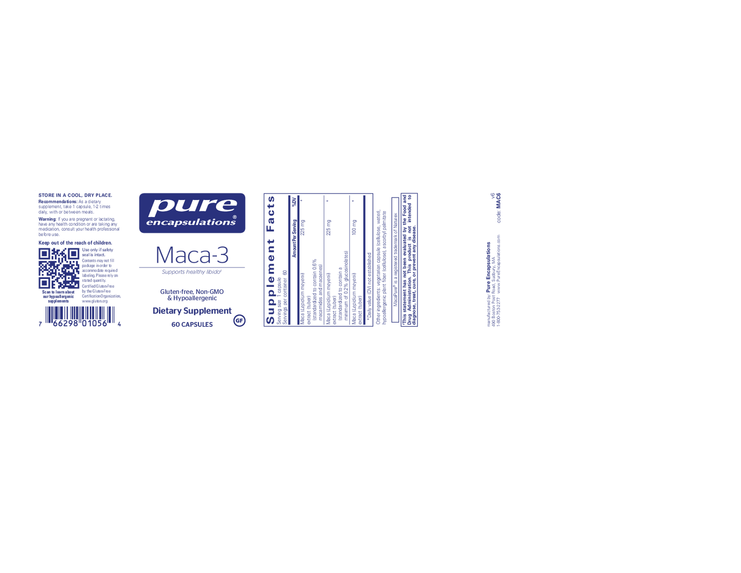 Pure Encapsulations Maca-3