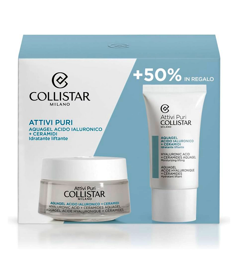Collistar Attivi Puri Hyaluronic Acid + Ceramides Aquagel Kit