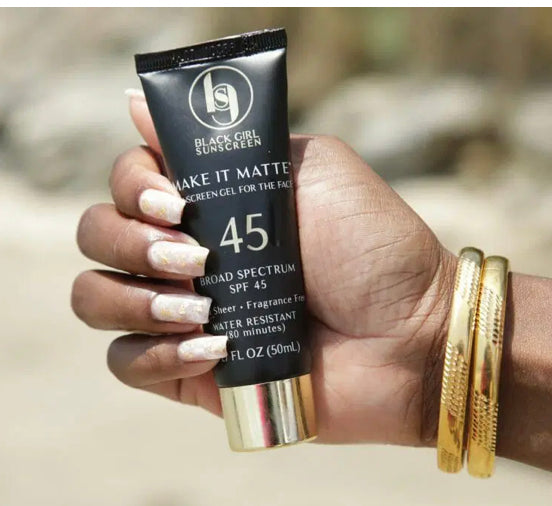 Black Girl Sunscreen -SPF 45  Make it Matte