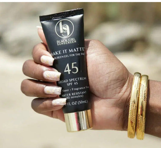 Black Girl Sunscreen -SPF 45  Make it Matte