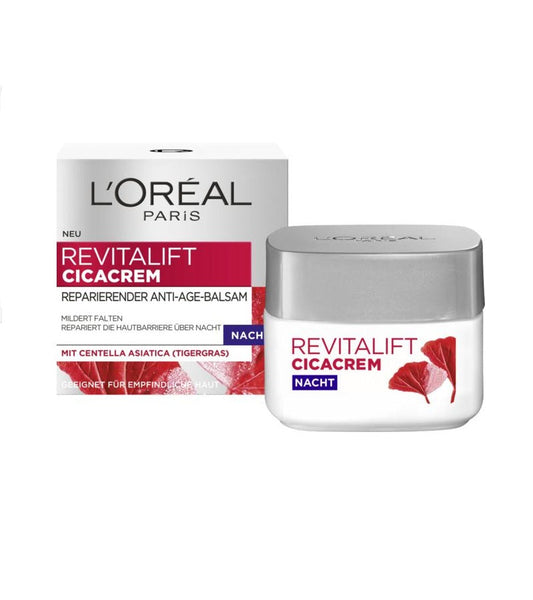 L'Oreal Paris Revitalift Cicacream Repairing Anti-Age Night Balm - 50 ml