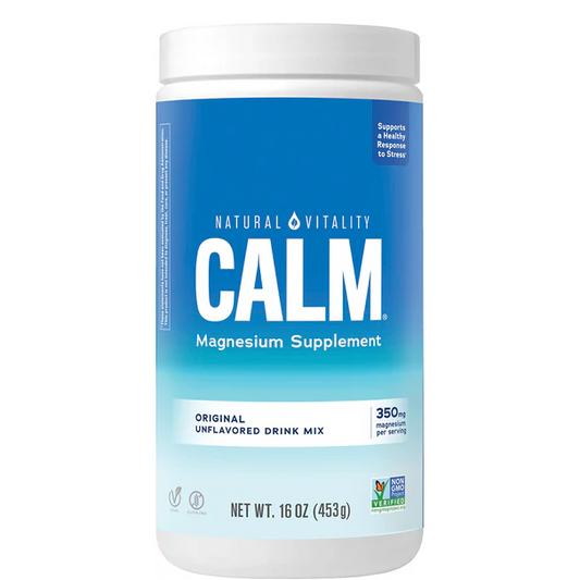Natural Vitality CALM Magnesium Powder, Unflavored