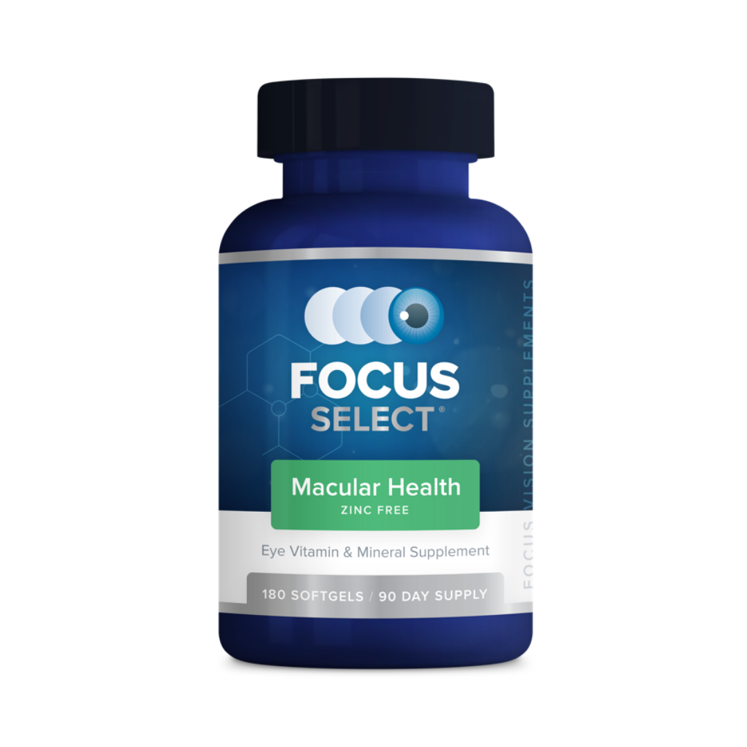 Focus Select Zinc Free Vitamins For Eye Support - Softgels